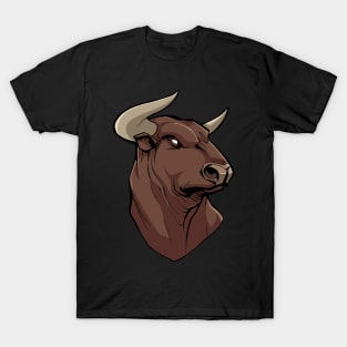 Bull Portrait T-Shirt